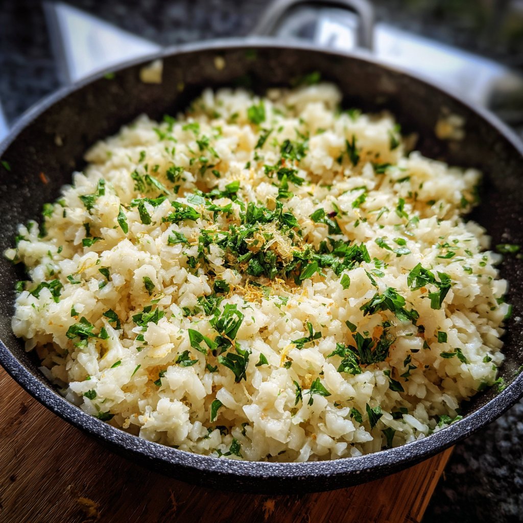 Blumenkohl Reis Als Beilage