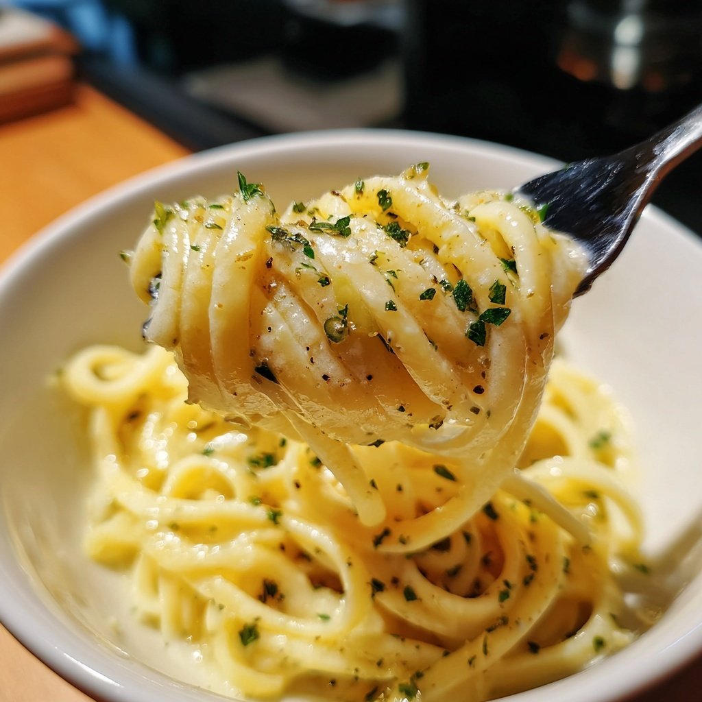 Schnell & Einfach 15-Minuten Knoblauchpasta