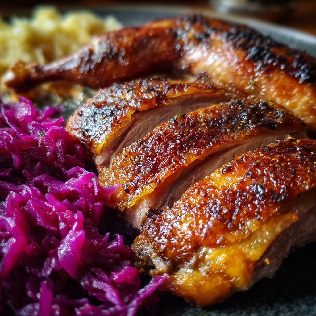 Saisonal & Festlich Weihnachtsgans mit Rotkohl