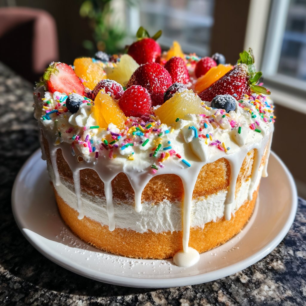 Geburtstagskuchen für viele Gäste