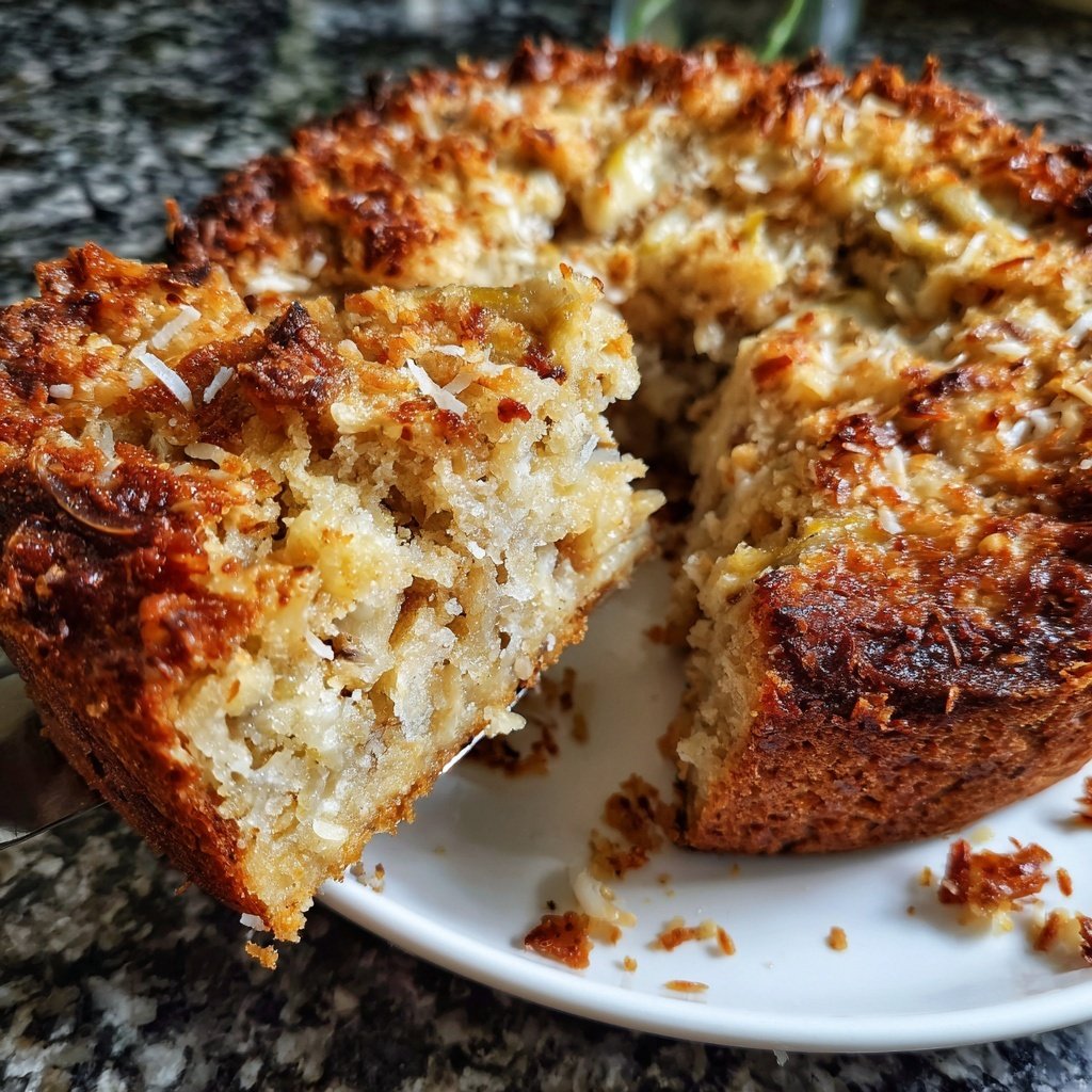 Bananenkuchen mit Kokos
