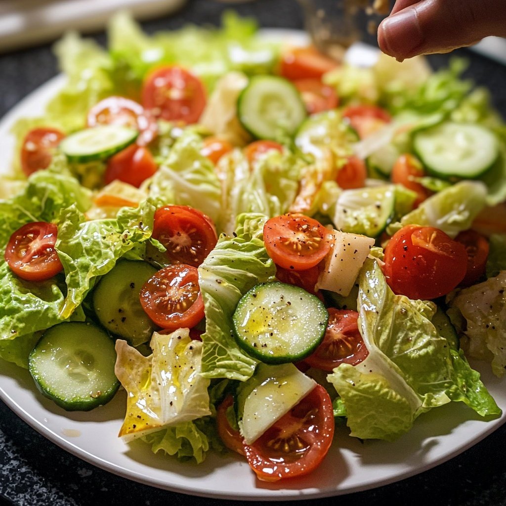 Einfacher Grüner Salat