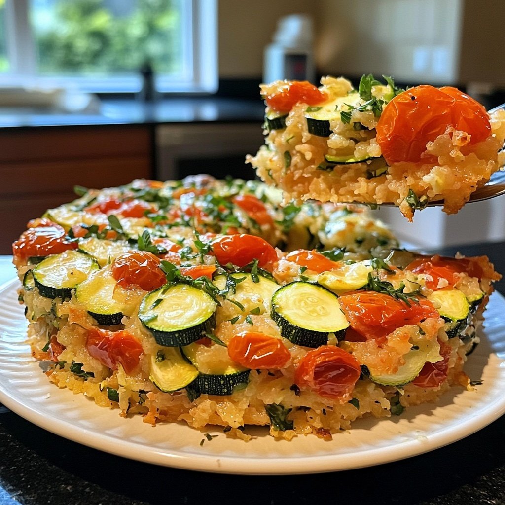 Zucchini-Tomaten-Reis
