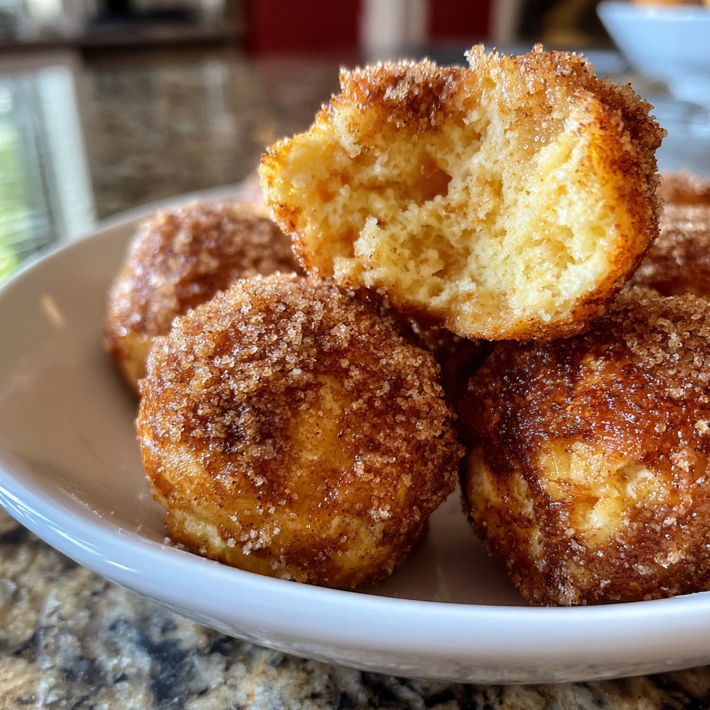 Quarkbällchen aus dem Airfryer ohne Zucker